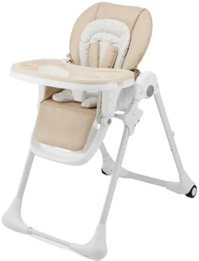 Scaun de masă KinderKraft - Tummie, bej