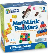 Kit educațional Learning Resources - Cuburi matematice