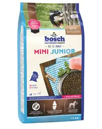 BOSCH Mini junior Hrana uscata pentru catei de talie mica, cu carne de pasare 1 kg