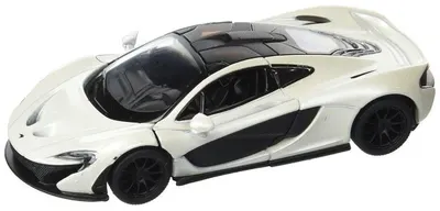 Mașină metalică Kingsmart - McLaren P1, 1:36, albă