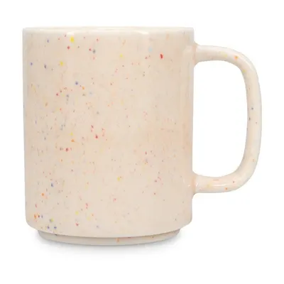 Cană bej din gresie ceramică 330 ml Fika – ONA