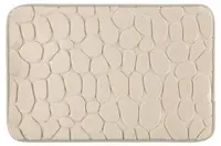 Covoraș de baie 4living - Stone, 40 x 60 cm, bej