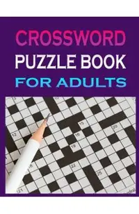 crossword puzzle book for adults: Crossword Puzzle Book for Adult Quick Daily Cross Word Activity Books