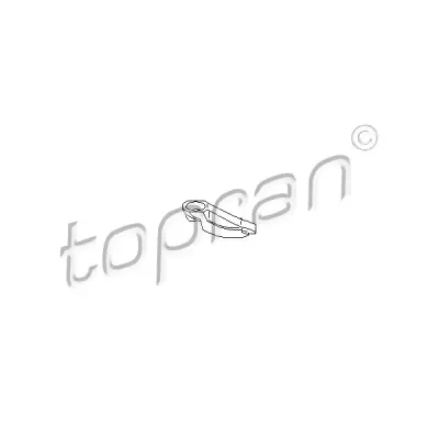 Culbutor, tren supape TOPRAN 110 856