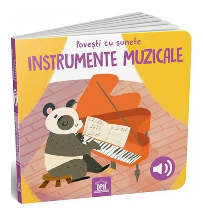 Povești cu sunete - Instrumente muzicale - Hardcover - SASSI