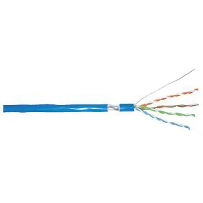 Cablu de Date Ecranat F/utp 4x2xawg24/1 Pvc, Box305m - Schrack