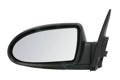 Oglinda laterala Stanga potrivit HYUNDAI ACCENT III pana in 2010 - (electric, convexa, incalzita, crom, capac)