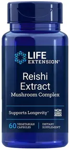 Reishi Extract Mushroom Complex, 60 vege capsule, Life Extension