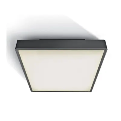 Plasto II 2x12W E27 100-240V IP65 IK08 plastic antracit