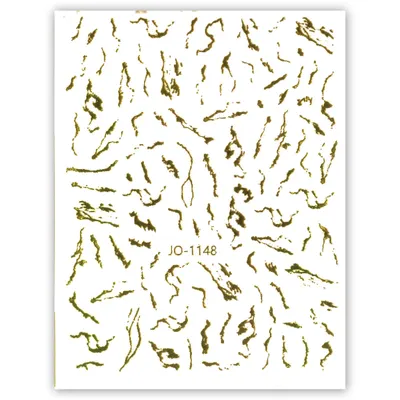 Abtibild Unghii, JO-1148 gold