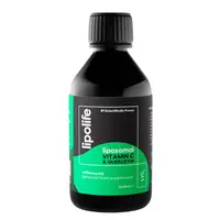 LVC6 - liposomal Vitamin C and Quercetin complex 240ml Lipolife