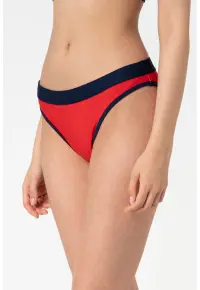 Slip brazilian cu model colorblock - Rosu