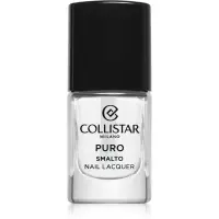 Collistar Puro Long-Lasting Nail Lacquer lac de unghii cu rezistenta indelungata culoare 301 Cristallo Puro 10 ml