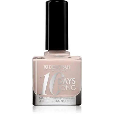 Deborah Milano 10 Days Long lac de unghii cu uscare rapida culoare 580 Pearly Rose 11 ml
