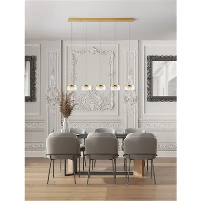 Lampa suspendata BION Alama aurie & Acrylic LED 32W 220-240V 2040Lm 3000K IP20