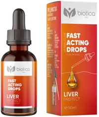 Picături sublinguale Liver Protect, 50 ml, Biotica 1961