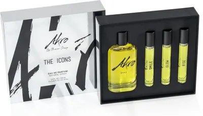 Akro Set cadou The Icons Set, 4 piese
