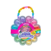 Set mărgele copii, Genie Pets Twinkle Bead Kit Bufniță roz & Unicorn, 350+ piese, 3+ ani