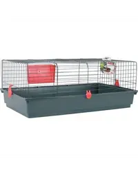 ZOLUX Cusca pentru iepure sau porcusor de Guineea Classic 100 cm gri-rosu