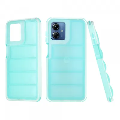 Husa pentru Motorola Moto G14, Techsuit, Wave Shield, Turcoaz