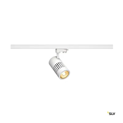 STRUCTEC LED 30W,rotund, alb, 3000K, 36°, incl. 3P-Adaptor