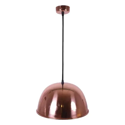 Lustra vintage din cupru CS03CO, finisaj mat, diametru 30 cm