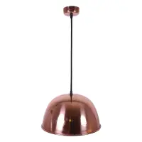 Lustra vintage din cupru CS03CO, finisaj mat, diametru 30 cm