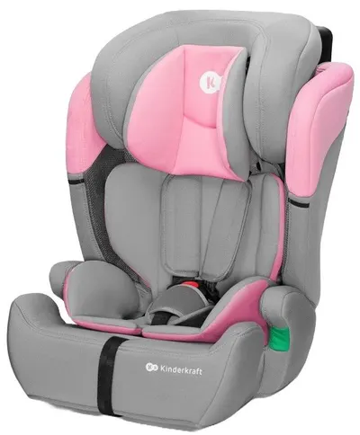 Scaun auto KinderKraft - Comfort Up, I-Size, 75-150 cm, roz
