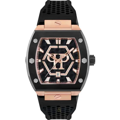 Ceas Philipp Plein Philipp Plein PWPUA0124 Mens Watch The Hexagon Phantom 44mm 5ATM