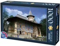Puzzle 1000 piese - Imagini din Romania - Manastirea Voronet