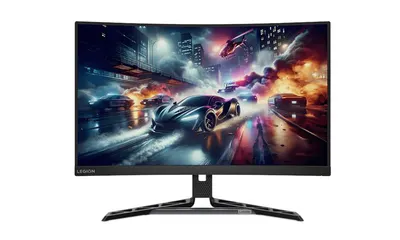 Monitor Consumer Lenovo Legion R27qc-30, 27", 2560 x 1440 pixeli, Black, 3 ani Garantie