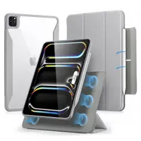 Husa pentru Apple iPad Pro 13 (2024), ESR, Rebound Hybrid, Gri