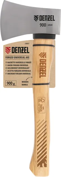Topor cu mâner de lemn Denzel - 43 cm, 900 g