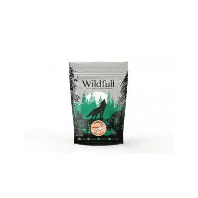 WILDFULL Adult Mini Size, XS-S, Căprioară, hrană uscată fără cereale câini, 2kg