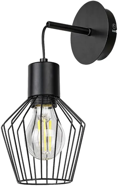 Aplică Rabalux - Belano 3538, IP20, E27, 1 x 40 W, negru