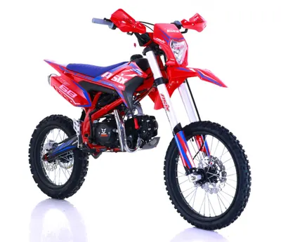 Motocicleta Enduro Cross Asix XB68, 140cc, 4T, roti 19 16 , pornire electromotor, culoare rosu albastru