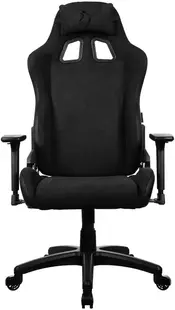 Scaun gaming Arozzi - Avanti SoftFabric, Pure Black