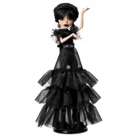Papusa Monster High, Wednesday Raven Dress, 33 cm, HXJ03