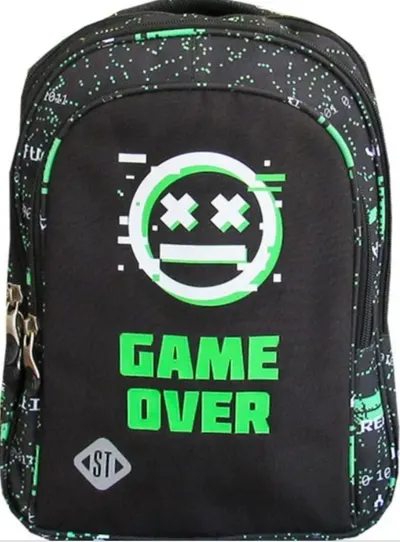 Ghiozdan școlar St. Right VR Gamer - Cu 2 compartimente, 22 l