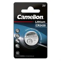 Baterie litiu 3V CR2430 270mAh, Camelion