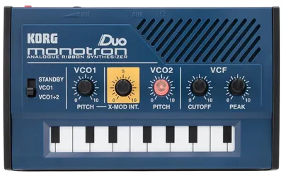 Sintetizator analogic Korg - Monotron Duo, albastru