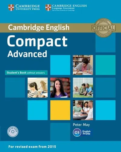 Compact Advanced Student's Book without answers with CD-ROM - Paperback brosat - Peter May