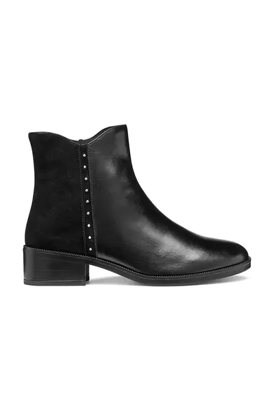 Geox botine pentru femei din piele D CAMEXIA