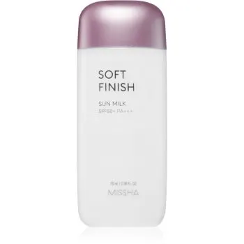 Missha All Around Safe Block Soft Finish fluid pentru uniformizare SPF 50+