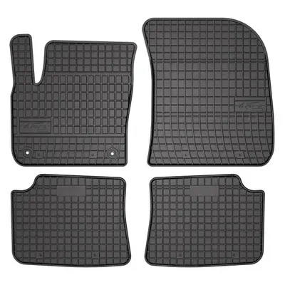 Set covorase cauciuc 4 piese BASIC, fata spate negru, potrivit DS DS 3 01.21