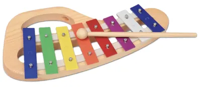 Xilofon pentru copii Bontempi - Din lemn, multicolor