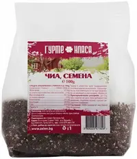 Semințe de chia, 100 g, Clasa Gourmet