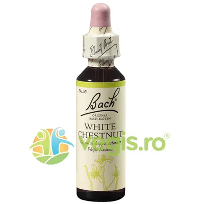 Bach 35 White Chestnut (Castan Alb) Picaturi 20ml