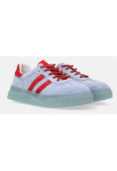 Pantofi sport cu perforatii cu talpa wedge