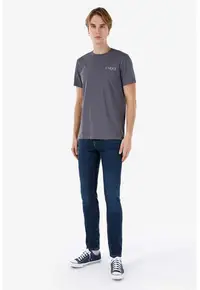 Pantaloni De Barbati Albastru Straight Fit 044 Karl Cl1067225